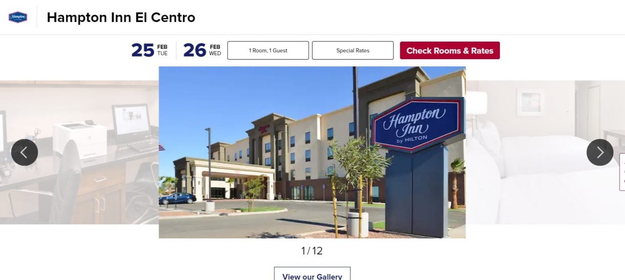 Hotels - El Centro Accommodation